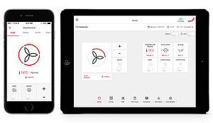 Aplikace ComfoControl Mobilní aplikace ComfoControl pro chytré ovládání větrací jednotky.