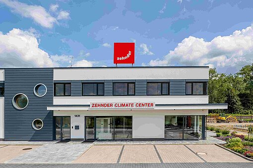 Venkovní pohled na Zehnder Climate Center Zehnder Climate Center - pohled exteriér
