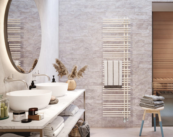 Zehnder Yucca Asym Cut-Out Zehnder Yucca Asym Decorative radiator