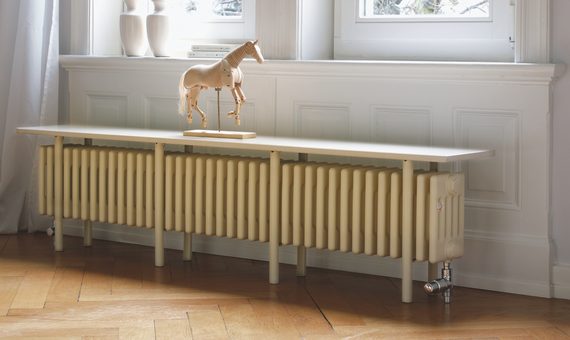 Zehnder Charleston Zehnder Charleston - řešení s lavicí