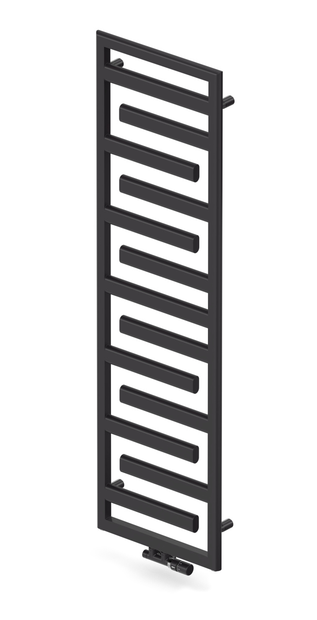 Zehnder Tetris Koupelnový radiátor Zehnder Tetris v barvě Traffic Black